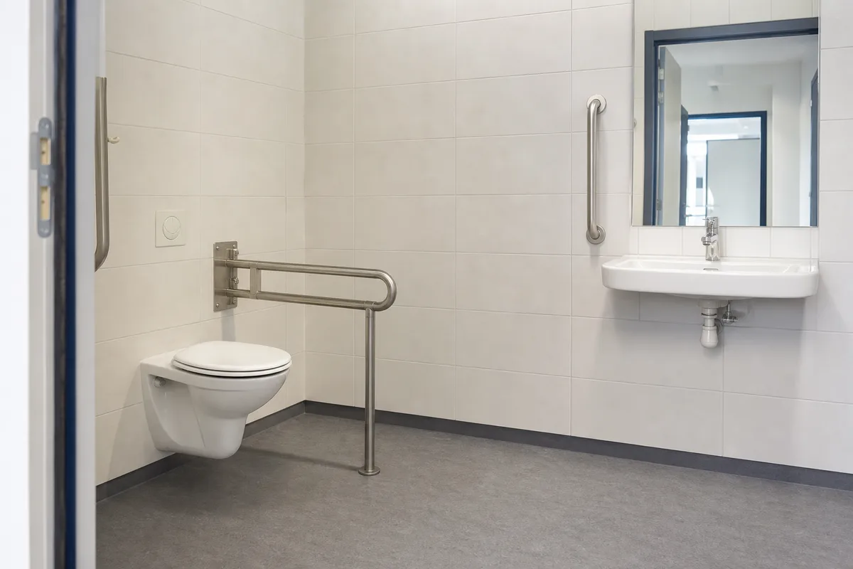 Sanitaires accessibles PMR : mise aux normes des toilettes dans un ERP